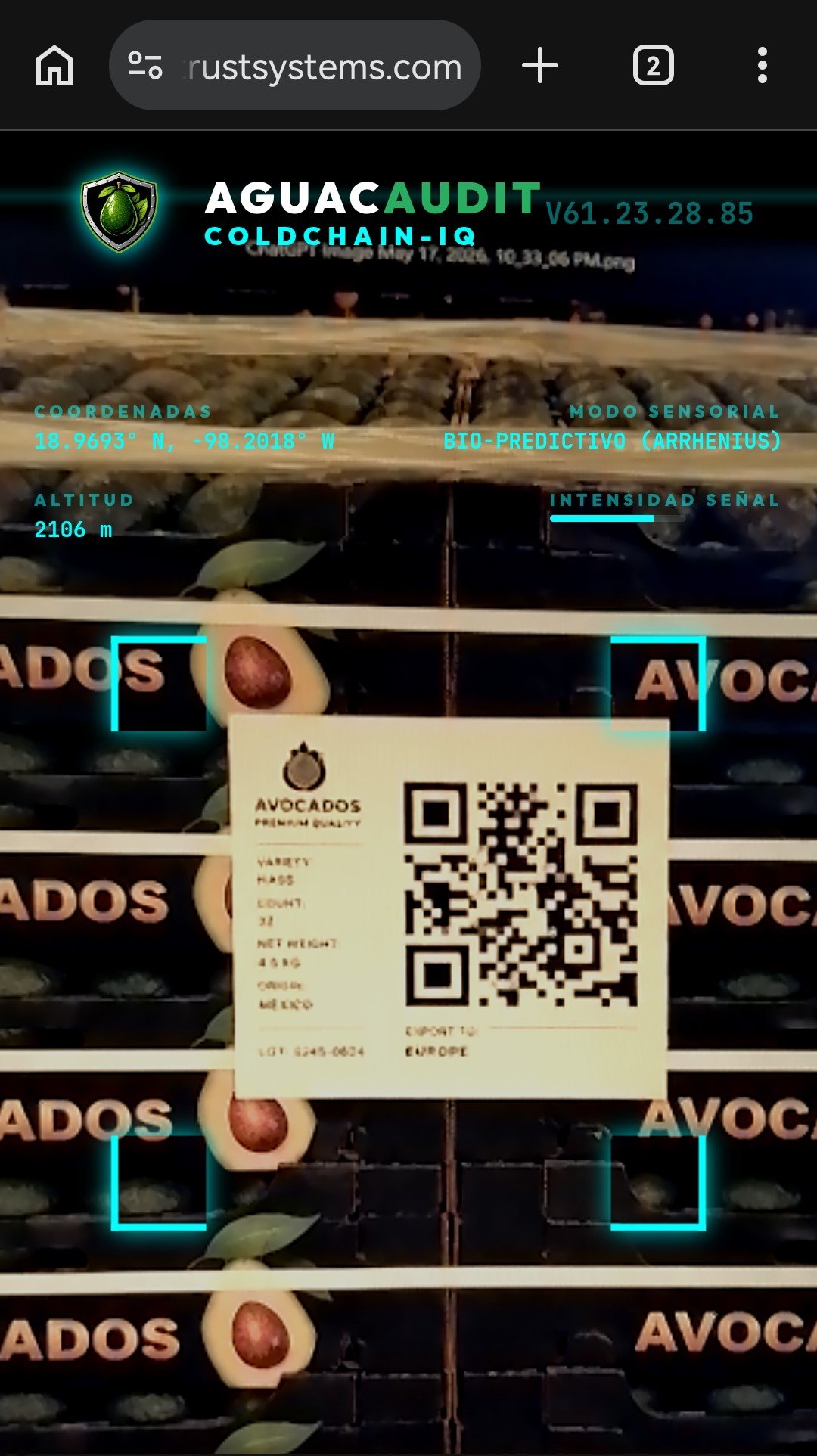 Portal AR ColdChain
