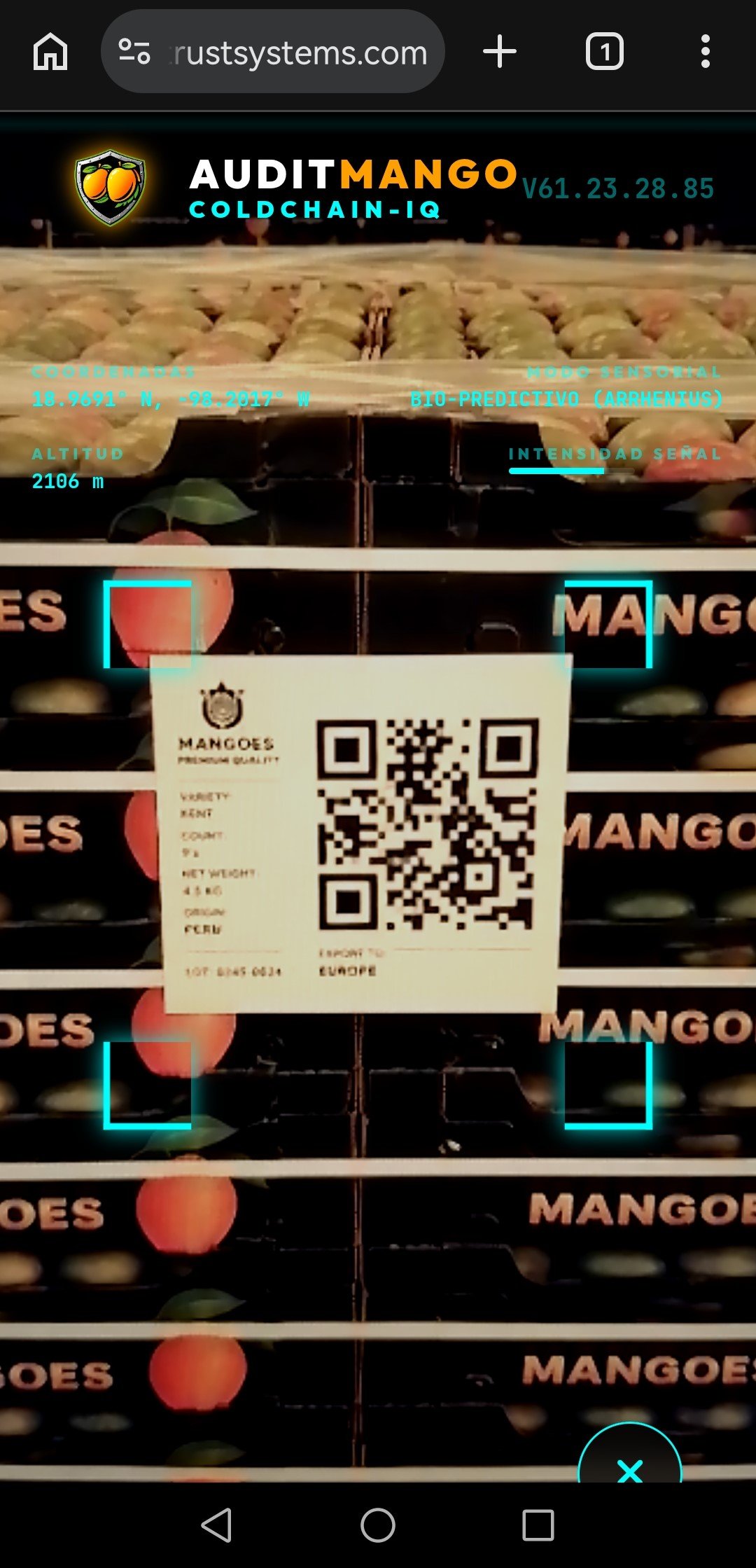Portal AR ColdChain
