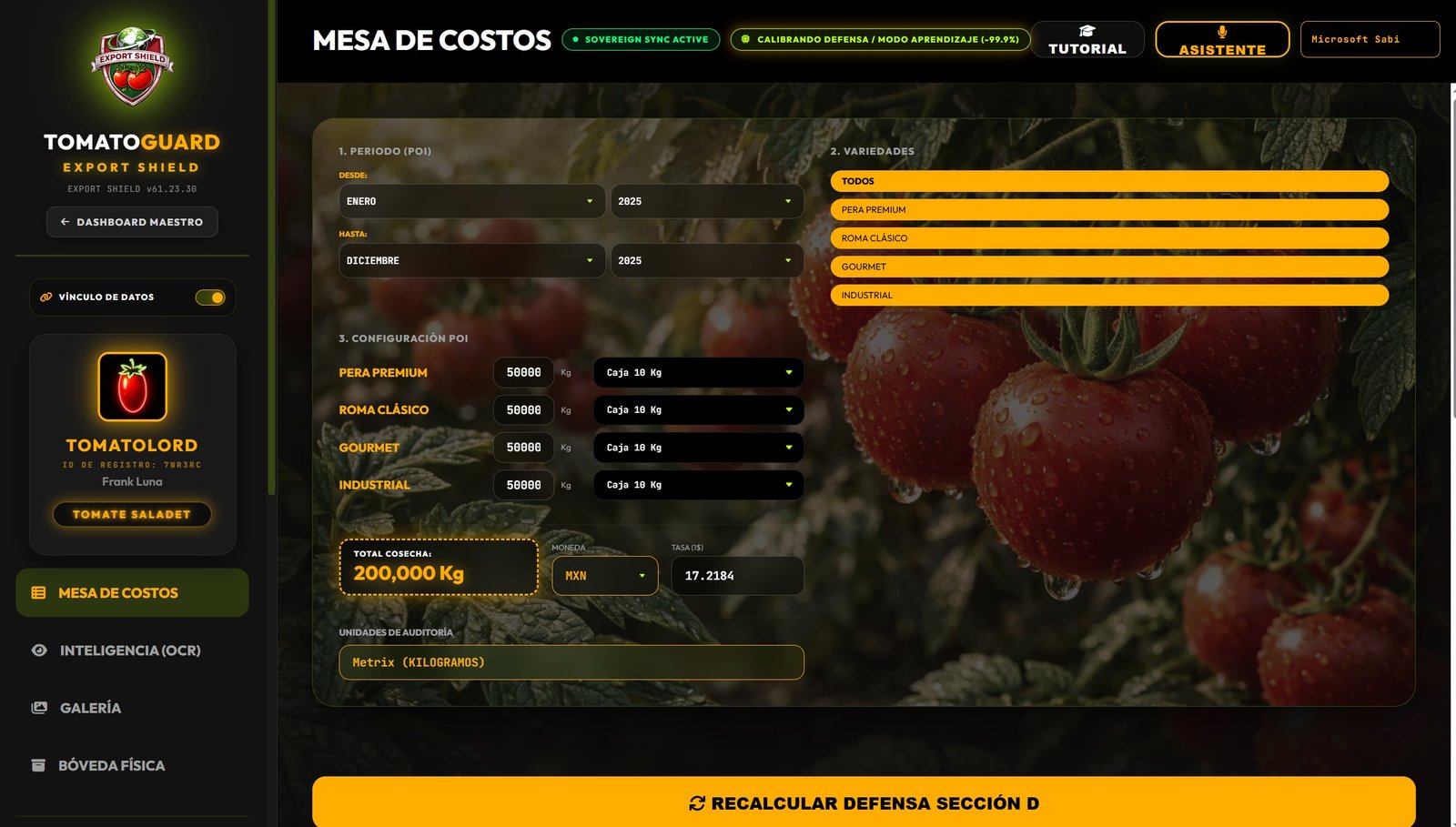 Export Shield para evidencia y auditorías TomatoGuard